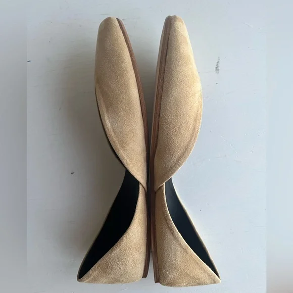 🔴SOLD🔴 THE ROW Gemma d'Orsay Ballet Flat- Trench 38 - Picture 5 of 11